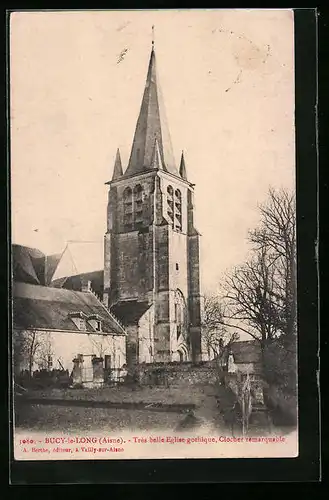 AK Bucy-le-Long, Eglise gothique