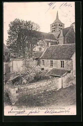 AK Missy-sur-Aisne, L`Église