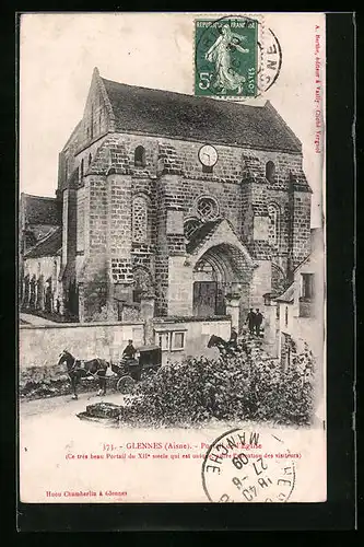 AK Glennes, Portail de l`Eglise