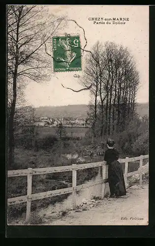 AK Chézy-sur-Marne, Partie du Dolloir