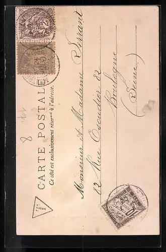 AK Montreuil-aux-Lions, L`Église en Réparations