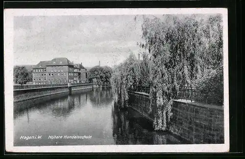 AK Hagen i. W., Höhere Handelsschule