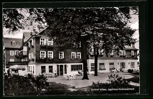 AK Jagdhaus / Hochsauerland, Gasthof Wiese