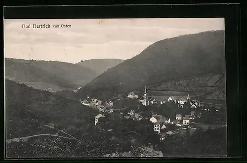 AK Bad Bertrich, Totale von Osten gesehen
