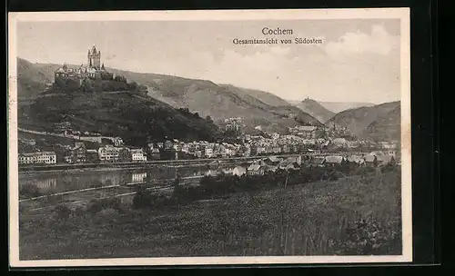 AK Cochem, Gesamtansicht von Südosten