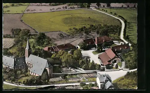 AK Neheim, Kloster Oelinhausen mit Umgebung
