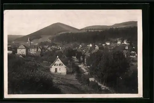 AK Siedlinghausen im Sauerland, Teilansicht mit Strassenpartie