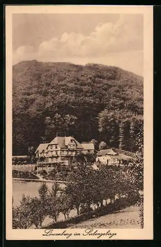 AK Honnef am Rhein, Hotel und Pension Löwenburgerhof Siebengebirge