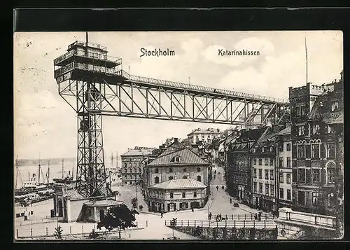 AK Stockholm, Katarinahissen, Aufzug