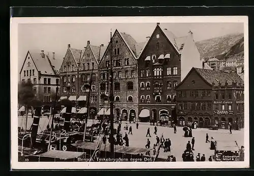 AK Bergen, Tyskebryggens nyere Del