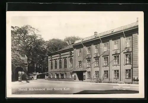 AK Halmstad, Hotell Martensson med Norre Katt.