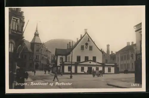 AK Bergen, Raadhuset og Postkontor