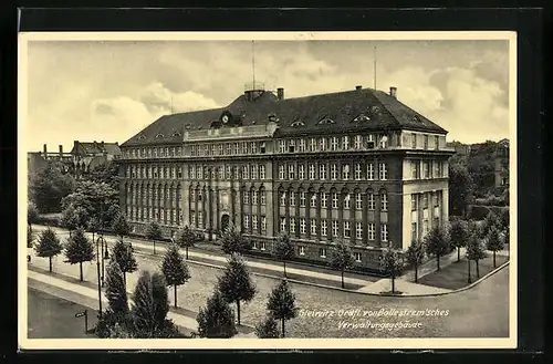 AK Gleiwitz, Gräfl. von Ballestrem`sches Verwaltungsgebäude