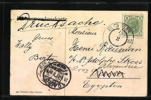 AK Eger, Wallensteinzimmer, Innenansicht