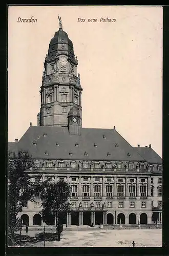 AK Dresden, Das neue Rathaus