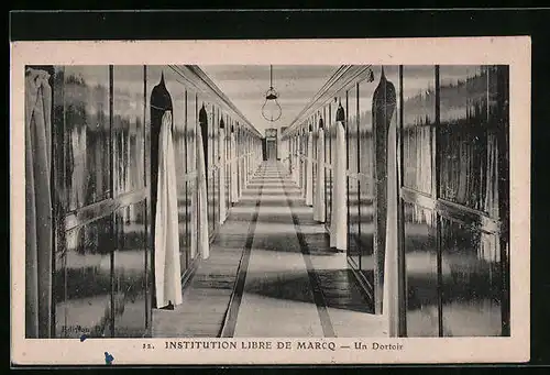 AK Marcq, Institution libre de Marcq - Un Dortoir