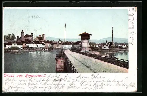 AK Rapperswil, Panorama mit Mole