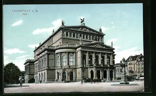 AK Frankfurt / Main, Opernhaus