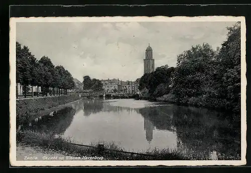 AK Zwolle, Gezicht op Nieuwe Havenbrug