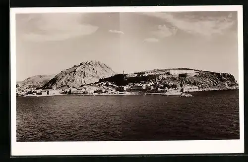 AK Nauplion, Ortsansicht mit Uferpartie