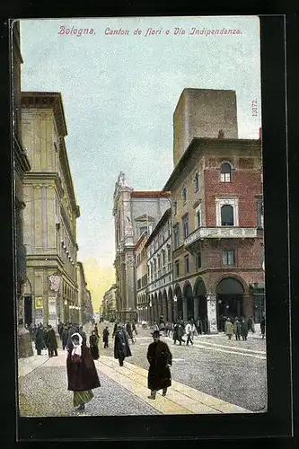 AK Bologna, Canton de fiori e Via Indipendenza