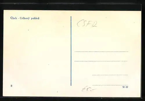 AK Cheb, Celkovy pohled