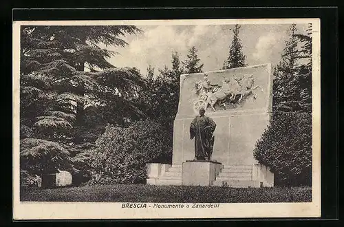 AK Brescia, Monumento a Zanardelli