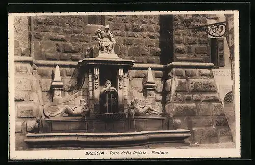 AK Brescia, Torre della Pallata, Fontana