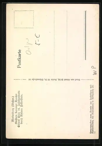 AK Marienburg, Meisters Sommer Remter