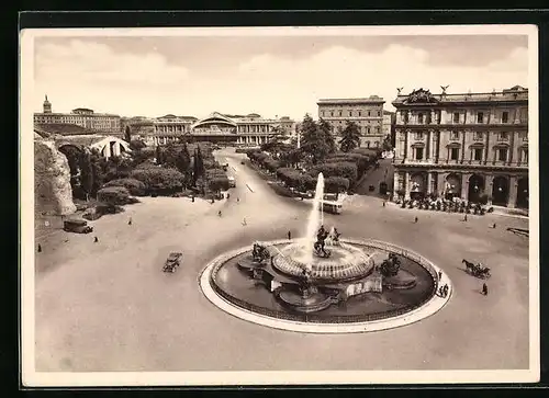 AK Roma, Piazza Esedra - Fontana delle Naiadi