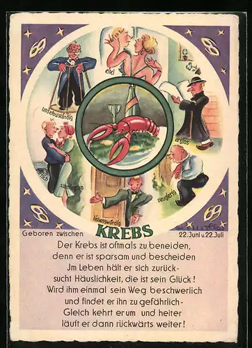 AK Charakterisierung des Sternzeichens Krebs