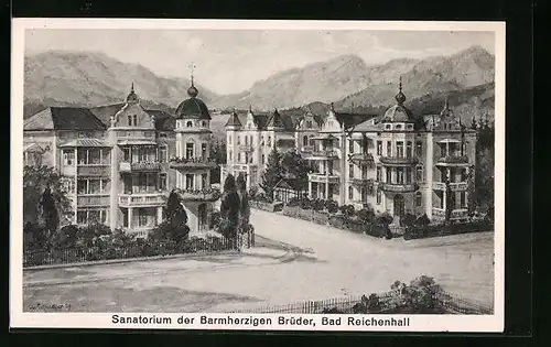 AK Bad Reichenhall, Sanatorium der Barmherzigen Brüder