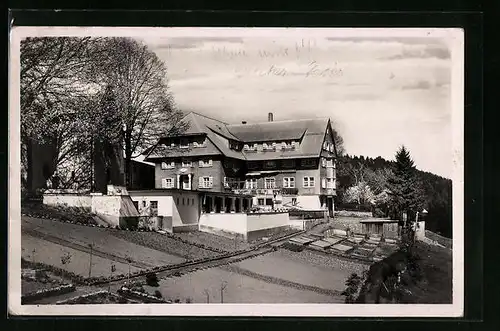 AK St. Peter /Schwarzw., Pension Haus Lindenberg