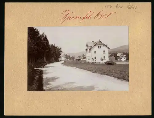 Fotografie Brück & Sohn Meissen, Ansicht Bärenfels, Villa Ida am Ortsrand