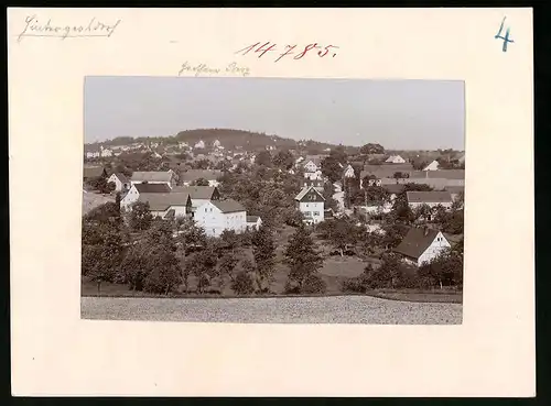 Fotografie Brück & Sohn Meissen, Ansicht Hintergersdorf, Ortsansicht mit Wohnhäusern