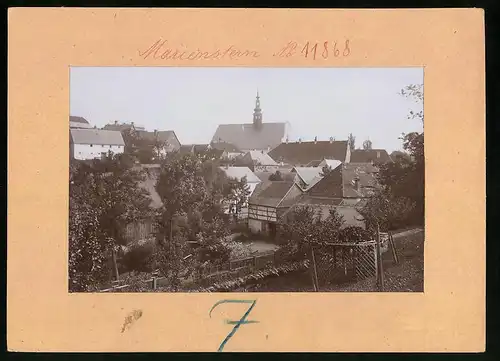 Fotografie Brück & Sohn Meissen, Ansicht Panschwitz-Kuckau, Ortsansicht mit Blick auf die Klosterkirche St, Marienstern