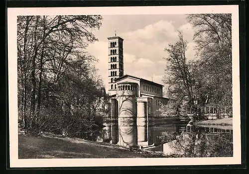 AK Potsdam, Ansicht der Friedenskirche