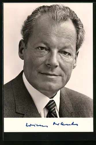 AK Willy Brandt, Bundeskanzler und Vorsitzender der SPD