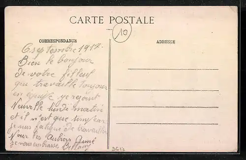 AK Saint-Benoit-sur-Vanne, Route de Sens à Troyes