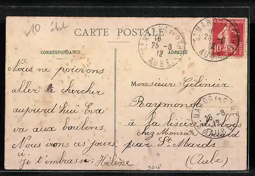 AK St-Mards-en-Othe, Effet de Neige