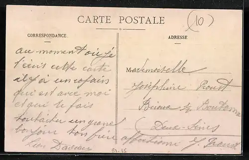 AK Vaupoisson, Route de Brienne