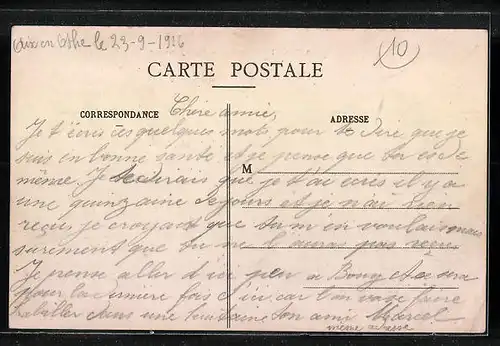 AK Aix-en-Othe, Rue Notre Dame