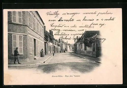 AK Aix-en-Othe, Rue des Vannes
