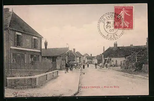 AK Brevonnes, Rue du Bois
