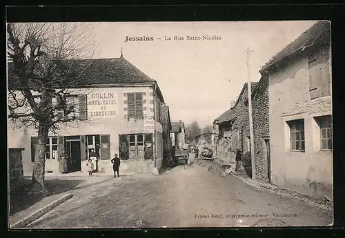 AK Jessains, La Rue Saint-Nicolas