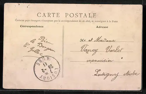 AK Romilly-sur Seine, L'Ecole des Garcons