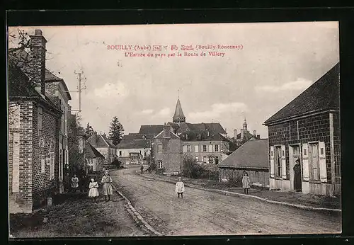 AK Bouilly, L'Entree du pays par la Route de Villery