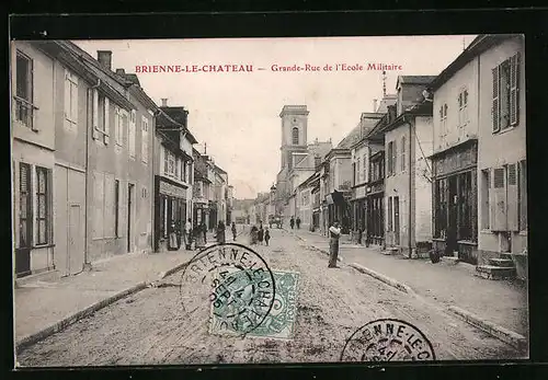 AK Brienne-Le-Chateau, Grande-Rue de l'Ecole militaire