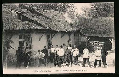 AK Camp de Mailly, Vieille Ferme Sainte-Suzanne