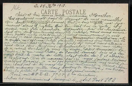 AK Aix-en-Othe, Rue de la Gaité